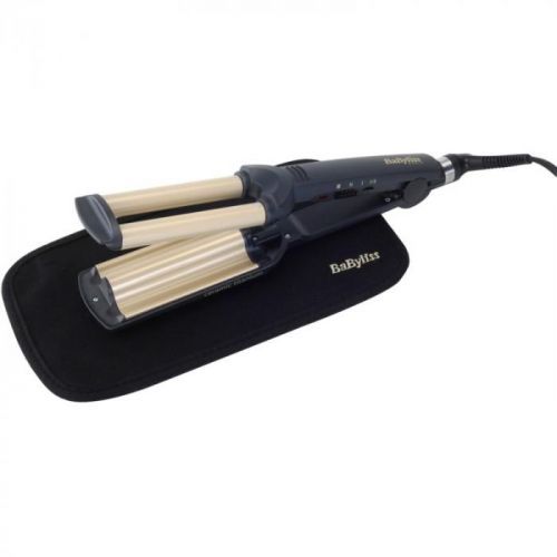BaByliss Curlers Easy Waves Triple Barrel Curling Iron for Hair (C260E)