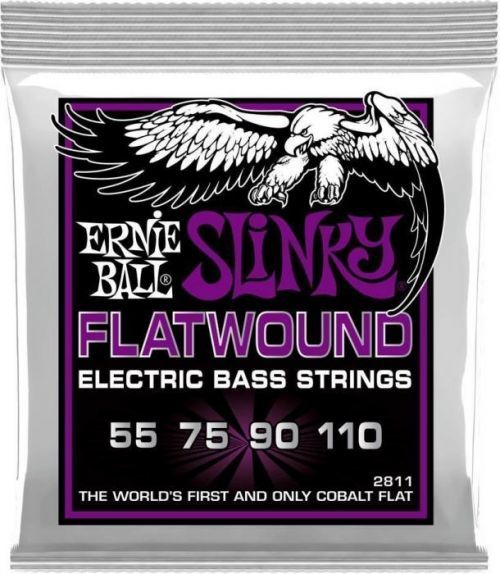 Ernie Ball 2811 Flatwound Cobalt Power Slinky