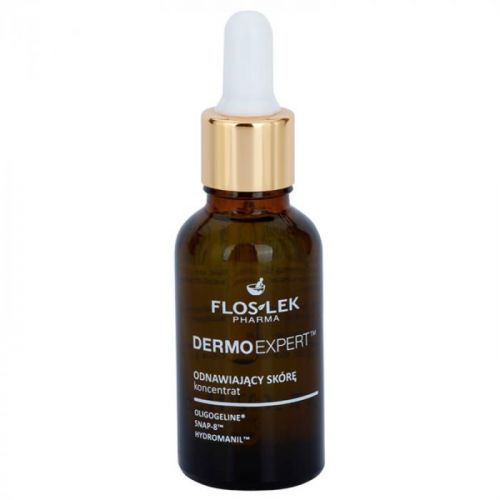 FlosLek Pharma DermoExpert Concentrate Renewal Facial Serum for Face, Neck and Chest 30 ml