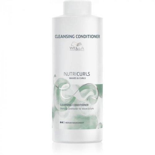 Wella Professionals Nutricurls Waves & Curls Cleansing Conditioner For Wavy And Curly Hair 1000 ml