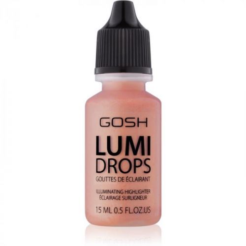 Gosh Lumi Liquid Highlighter Shade 004 Peach 15 ml