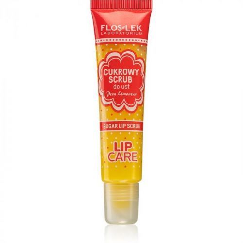 FlosLek Laboratorium Lip Care Sugar Scrub for Lips Flavour Pera Limonera 14 g