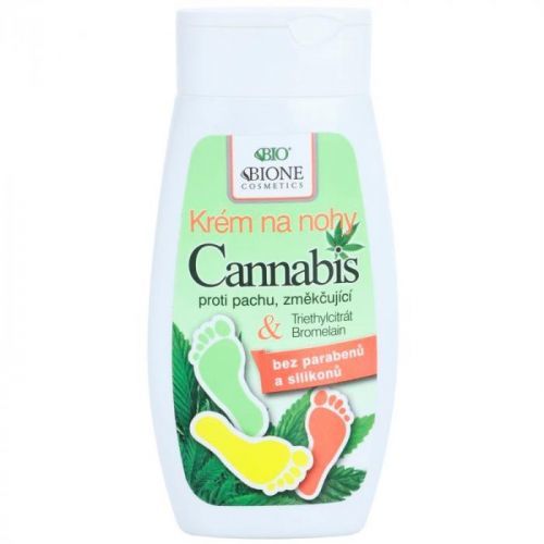 Bione Cosmetics Cannabis Softening Foot Cream 260 ml