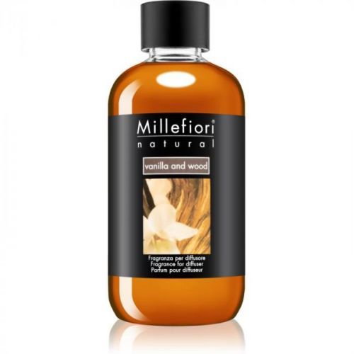 Millefiori Natural Vanilla and Wood refill for aroma diffusers 250 ml