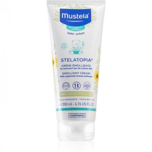 Mustela Bébé Moisturizing and Softening Cream for Children from Birth 200 ml