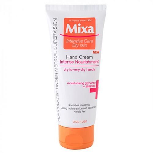 MIXA Intense Nourishment Hand Cream For Extra Dry Skin 100 ml