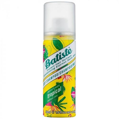 Batiste Fragrance Tropical Dry Shampoo for Volume and Shine 50 ml