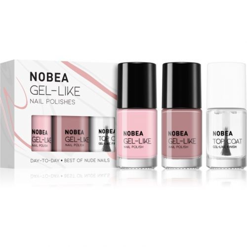 NOBEA Day-to-Day nail polish set Best of Nude Nails