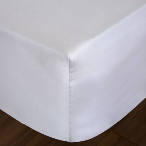400TC Super King Fitted Sheet Silver
