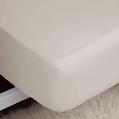 1000TC Super King Fitted Sheet Ivory