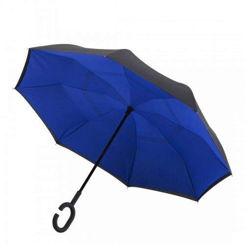Black / Blue Reversible Umbrella