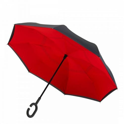 Black / Red Reversible Umbrella