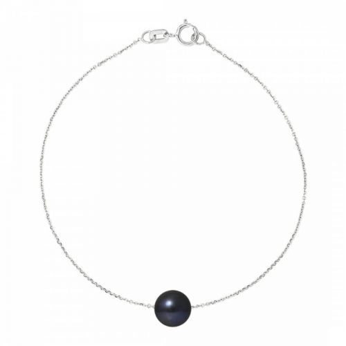 Black Freshwater Pearl Bracelet