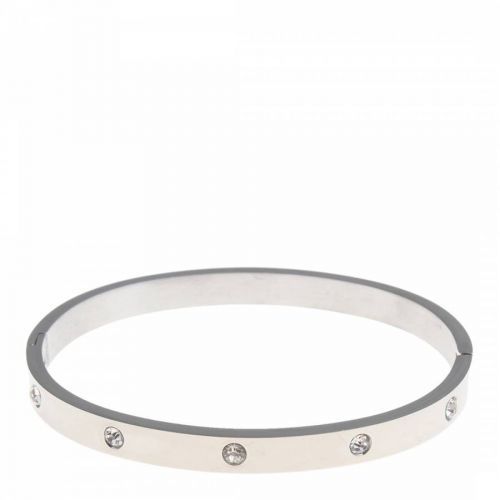 Silver Embelished Bangle