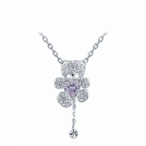 Classic Necklace with Swarovski Crystals