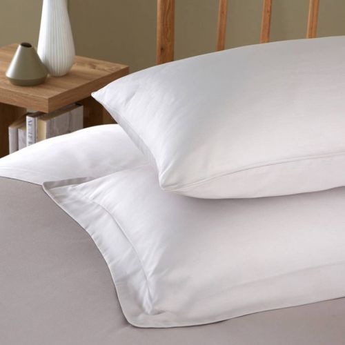 400TC Pair of Oxford Pillowcases Silver