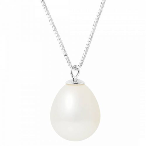 Silver/White Pearl Necklace