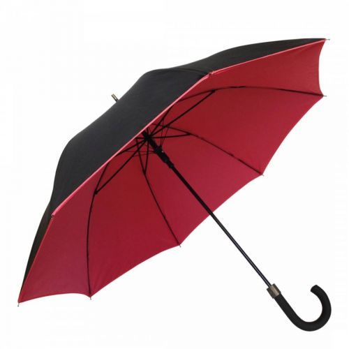 Black / Red Double Canopy Umbrella
