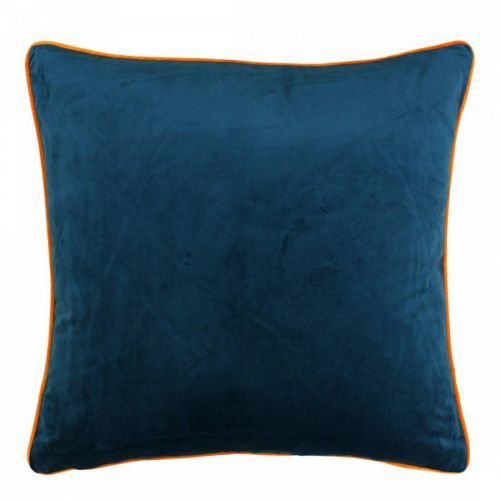 Teal/Clementine Meridian Cushion 55x55cm