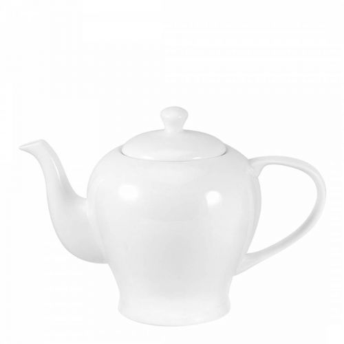 White Serendipity Fine Bone China Teapot