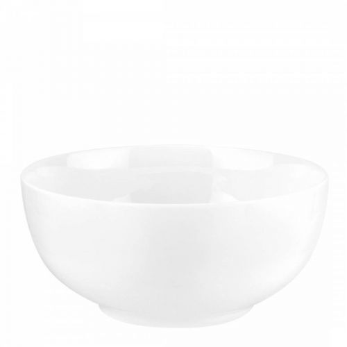 Set of 4 White Serendipity Coupe Bowls 15cm