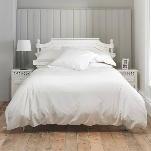 800TC Super King Duvet Cover Set White