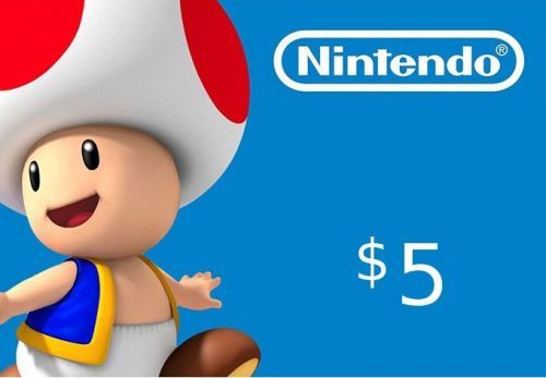 Nintendo eShop Prepaid Card $5 US Key