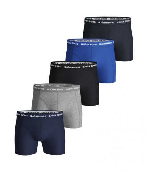 SOLID ESSENTIAL SHORTS 5-PACK Blue Depths,L