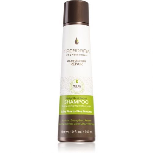 Macadamia Natural Oil Weightless Repair Light Moisturising Shampoo for All Hair Types 300 ml