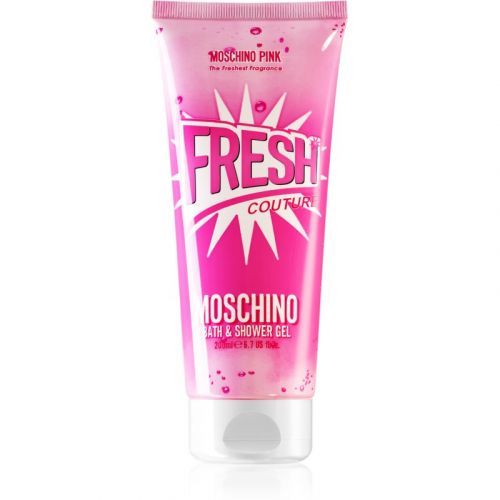 Moschino Pink Fresh Couture Shower And Bath Gel for Women 200 ml