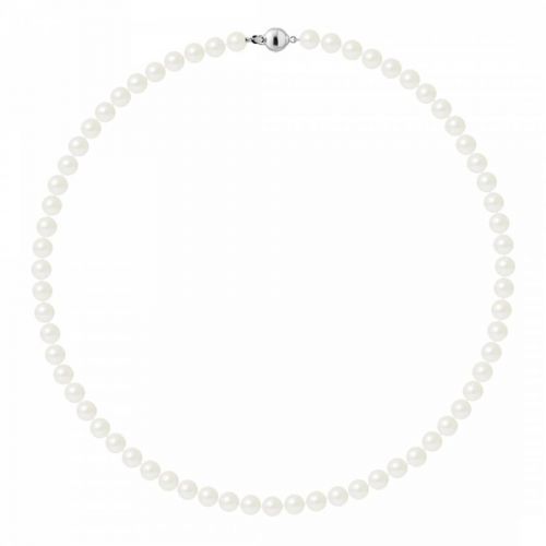 White Pearl Necklace 6-7mm