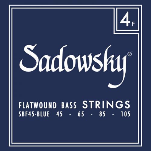 Sadowsky Blue Label Bass String Set Flatwound - 4 String 045-105