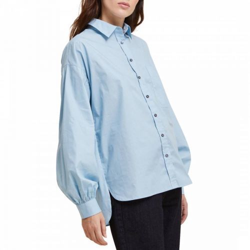 Pale Blue Cotton Shirt