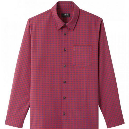 A.p.c Surche Shirt Colour: RED, Size: SMALL