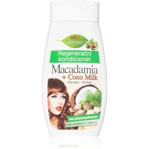 Bione Cosmetics Macadamia + Coco Milk Regenerating Conditioner for Hair 260 ml