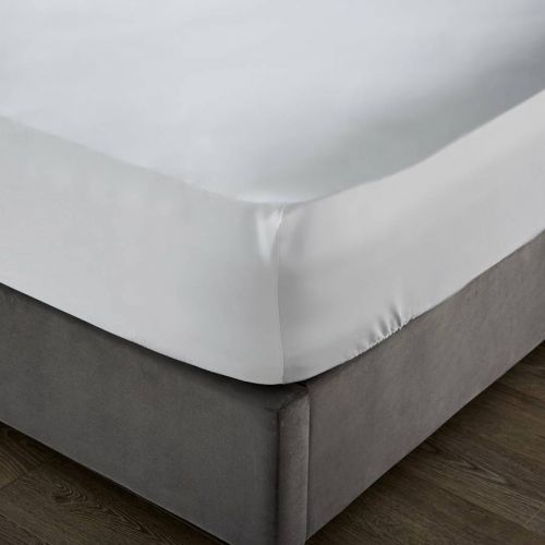 1000TC King Deep Fitted Sheet Ice Grey