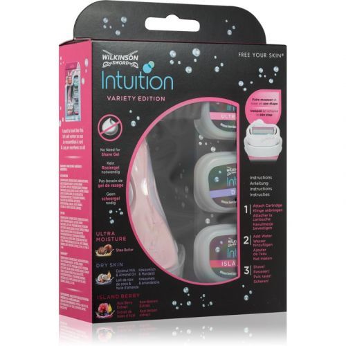 Wilkinson Sword Intuition Variety Edition Shaving Kit For Women
