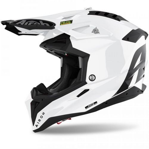 Airoh Aviator 3 White Motocross Helmet S