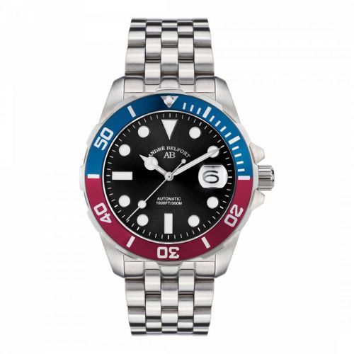 Men's Sapphire Crystal Stainless Steel Watch