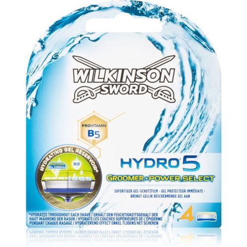 Wilkinson Sword Hydro5 Groomer Replacement Blades 4 pc
