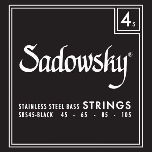 Sadowsky Black Label Bass String Set - 4 String Steel 45-105