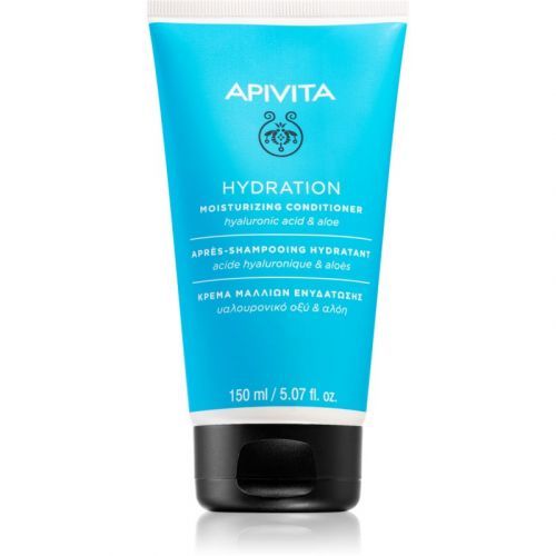 Apivita Holistic Hair Care Hyaluronic Acid & Aloe Moisturizing Conditioner for All Hair Types 150 ml