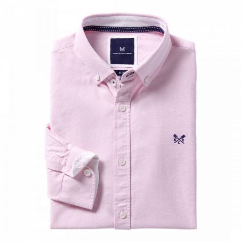 Pink Oxford Slim Fit Shirt