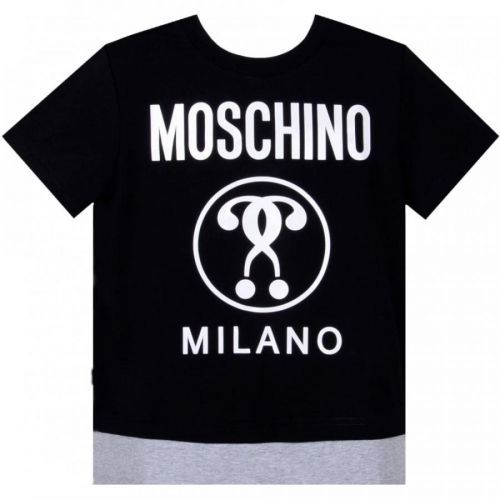 Moschino T-shirt Colour: BLACK, Size: 8 YEARS
