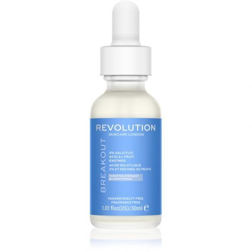 Revolution Skincare Super Salicylic 2% Salicylic Acid & Fruit Enzymes Oily and Problematic Skin Regenerating Serum 30 ml