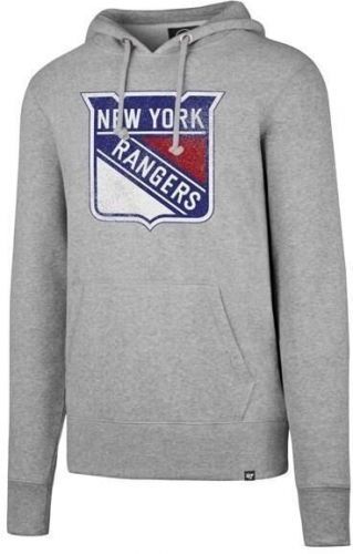 New York Rangers Headline Pullover Hood NHL Slate Grey S