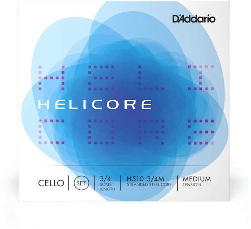 D'Addario H512 Helicore Cello D 3/4 Medium