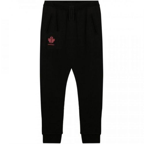Dsquared2 Logo Joggers Colour: BLACK, Size: 6 YEARS