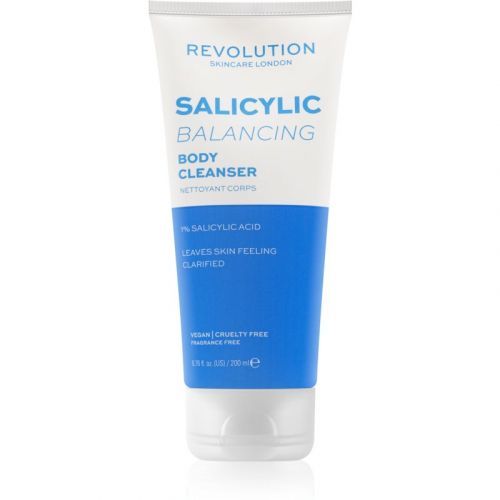 Revolution Skincare Body Salicylic (Balancing) Shower Gel With AHA Acids 200 ml