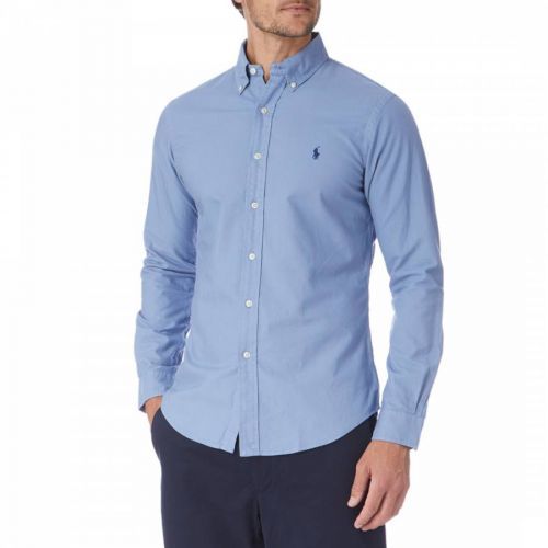 Blue Slim Fit Oxford Shirt